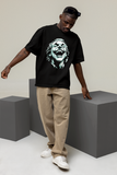 Joker Printed Oversized Drop Shoulder T-Shirt