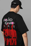 Squid Game 3 Unisex Printed Oversized Drop Shoulder T-Shirt