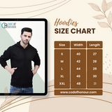 Premium Pure Cotton Fleece Ice Blue Hoodie