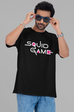 Squid Game Unisex Printed Oversized Drop Shoulder T-Shirt