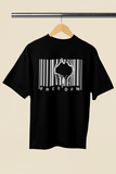 Freedom Printed Oversized Drop Shoulder T-Shirt