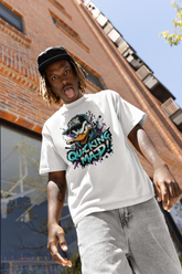 Quacking Mad Printed Oversized Drop Shoulder T-Shirt