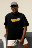 Naruto Printed Oversized Drop Shoulder T-Shirt