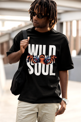 Wild Soul Printed Oversized Drop Shoulder T-Shirt