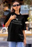 Sensitive Content Printed Oversized Drop Shoulder T-Shirt