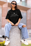 Sensitive Content Printed Oversized Drop Shoulder T-Shirt