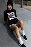 Wild Soul Printed Oversized Drop Shoulder T-Shirt