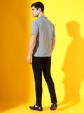 Grey Longevity Premium Cotton Polo T-Shirt For Men