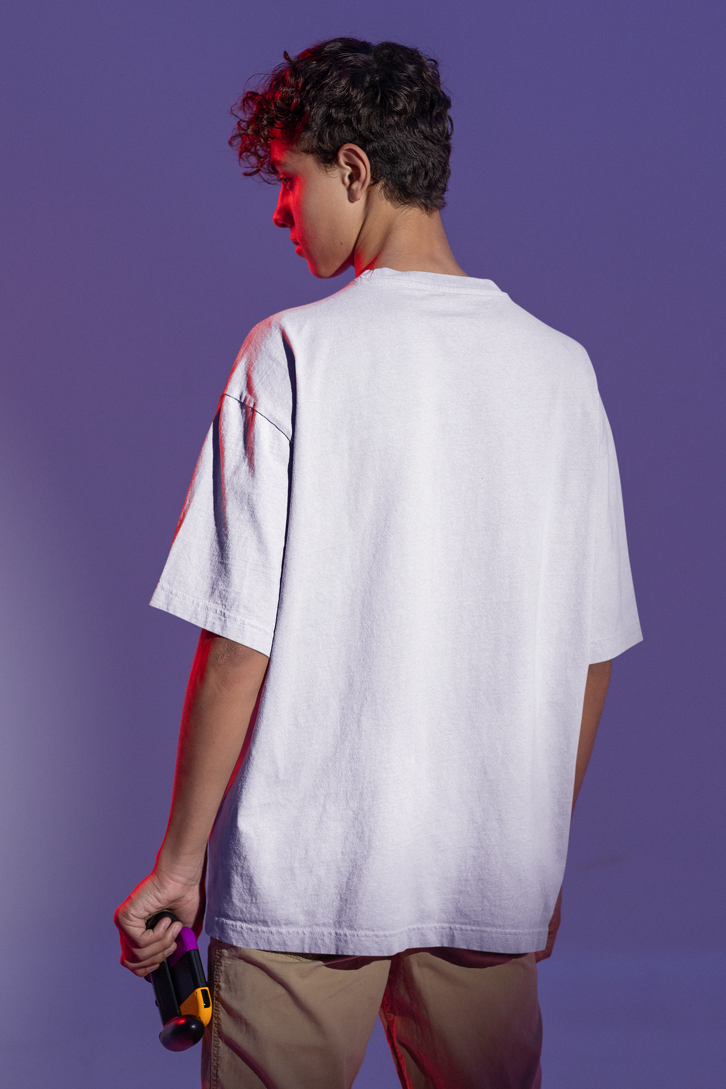 Freedom Printed Oversized Drop Shoulder T-Shirt