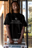 Sensitive Content Printed Oversized Drop Shoulder T-Shirt