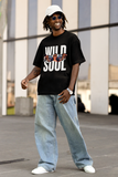 Wild Soul Printed Oversized Drop Shoulder T-Shirt