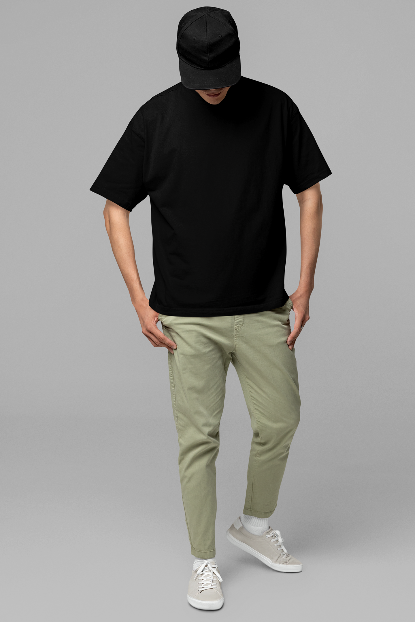 Uzumaki Anime Typography Printed Oversized Drop Shoulder T-Shirt