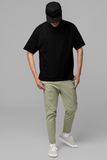 Uzumaki Anime Typography Printed Oversized Drop Shoulder T-Shirt
